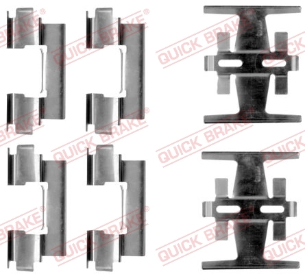 Accessory Kit, disc brake pad